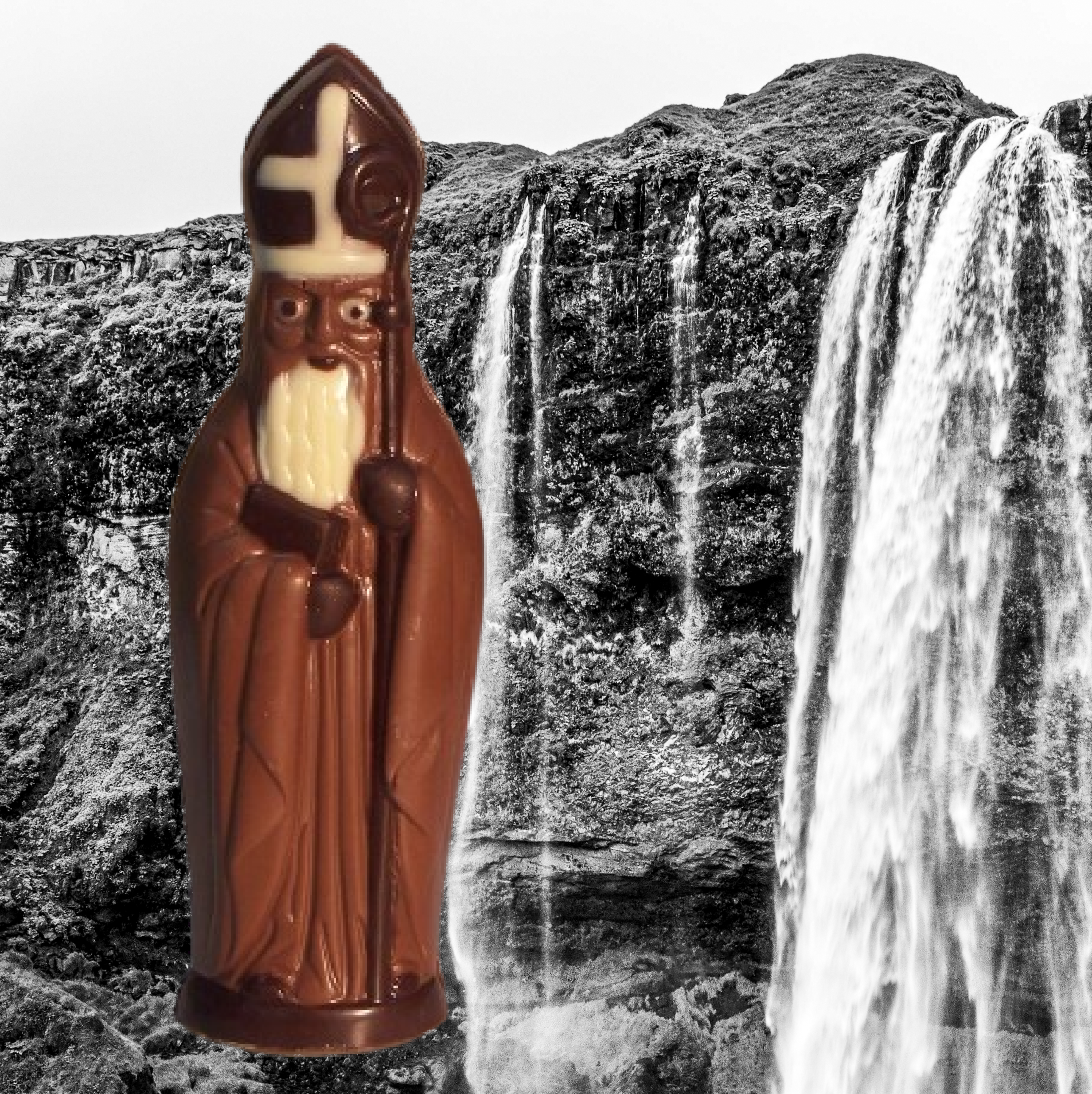 Mos cu cartea si Toiag 15.5cm